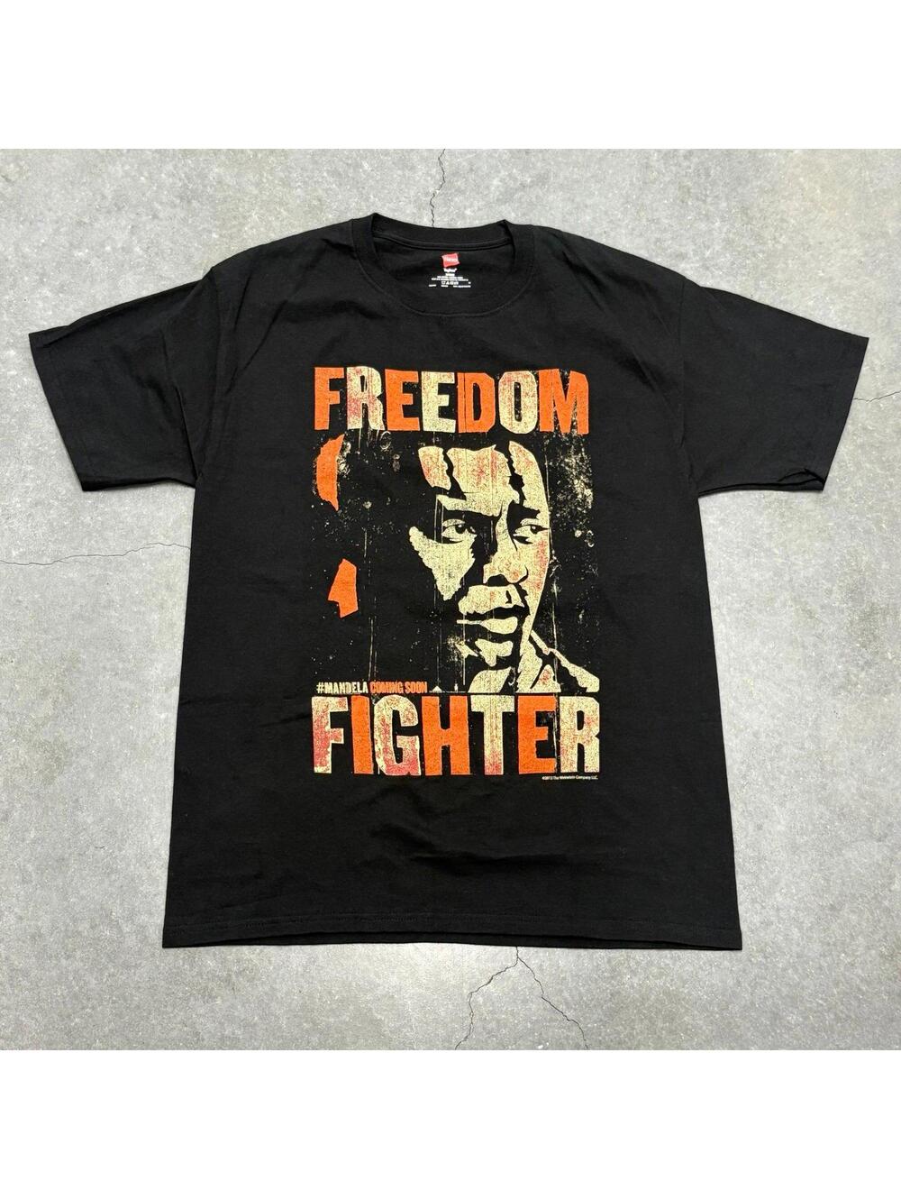 Hanes Mandela Freedom Fighter T Shirt